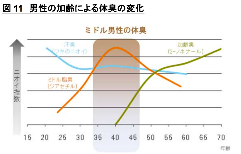 ミドル脂臭